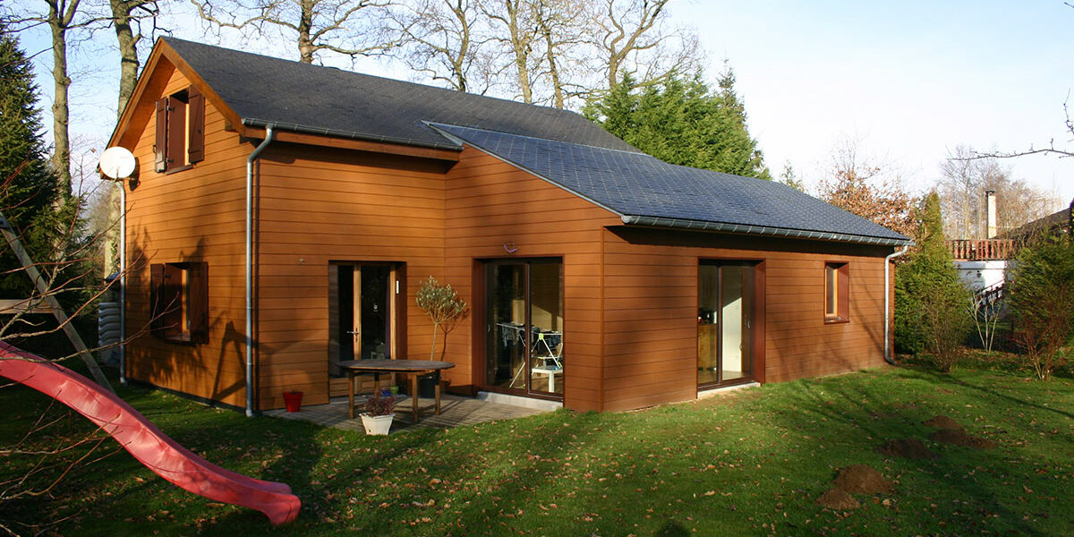 Agrandissement extension ossature bois bardage Montivilliers Le Havre entreprise Fleury Agrandissement extension ossature bois bardage Montivilliers Le Havre entreprise Fleury