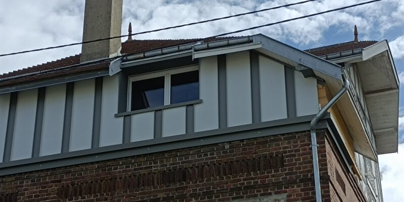 Colombage rénovation joint debout isolation entreprise Fleury Montivilliers Le Havre