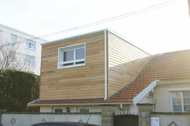 surélévation en ossature bois le havre entreprise fleury