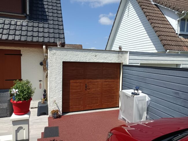 pose porte de garage près du Havre