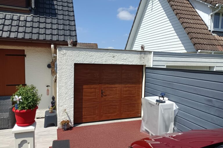 pose porte de garage près du Havre