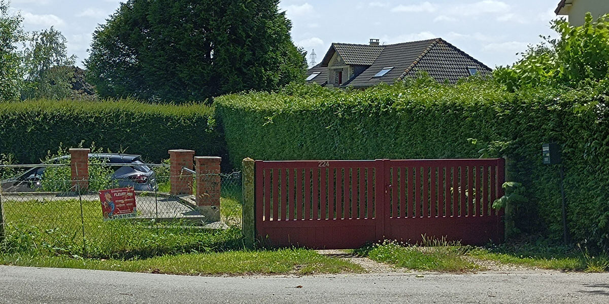 Pose d'un portail sur Le Havre entreprise fleury