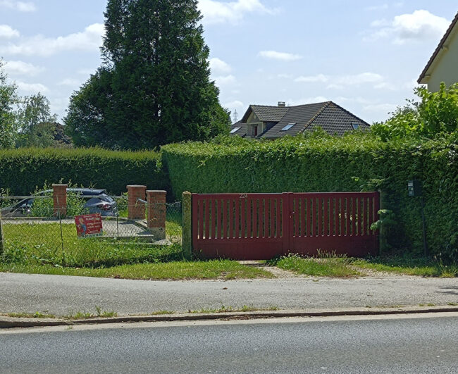 Pose d'un portail sur Le Havre entreprise fleury