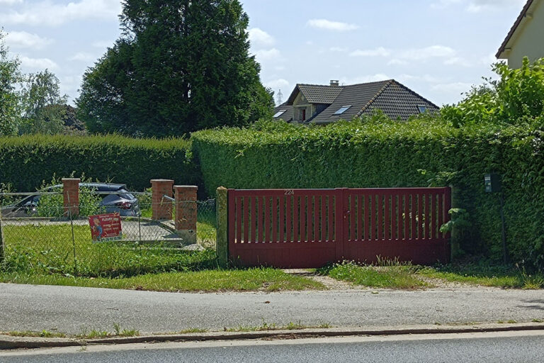 Pose d'un portail sur Le Havre entreprise fleury