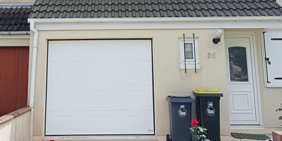pose porte de garage près du Havre