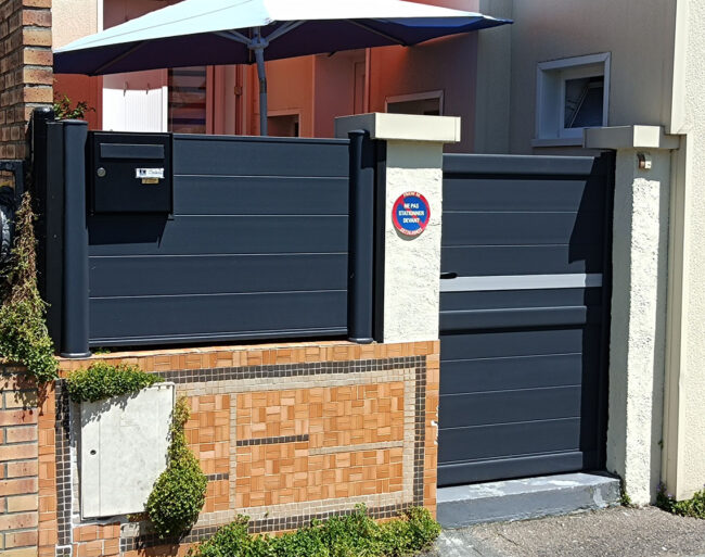 portillon portail entreprise fleury le havre