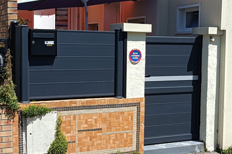 portillon portail entreprise fleury le havre