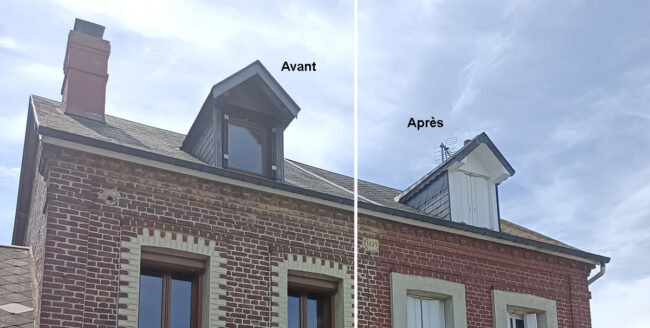 bardage lucarne entreprise fleury le havre